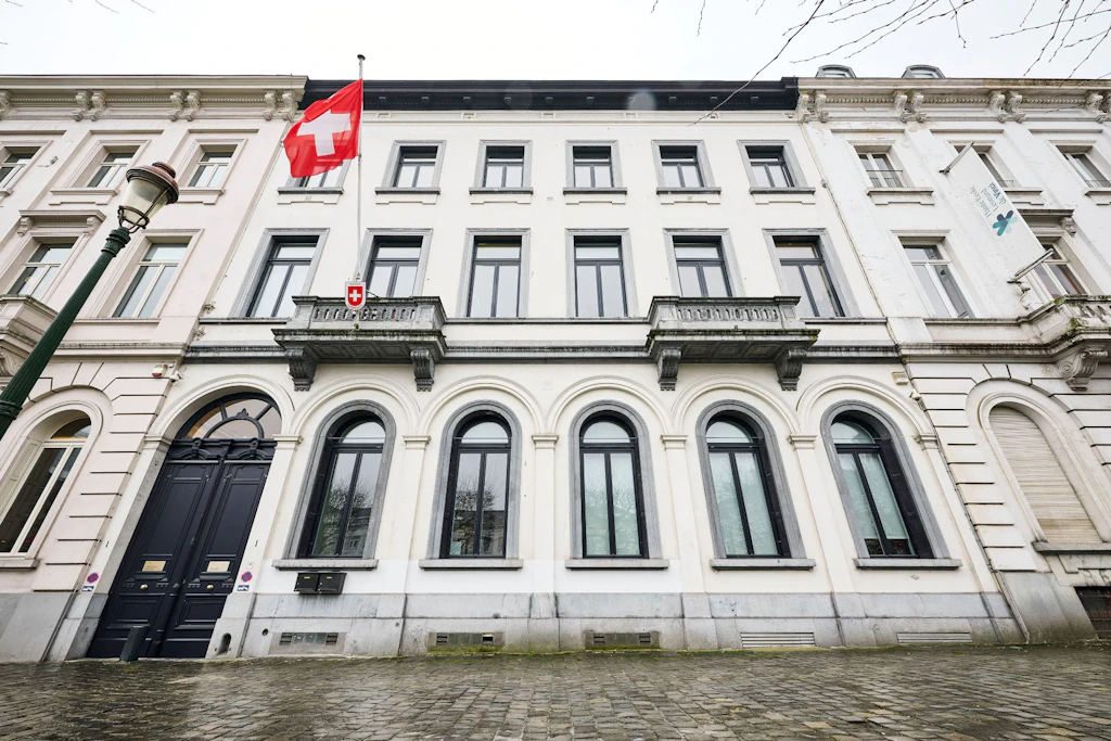 The Swiss Embassy in Brussels